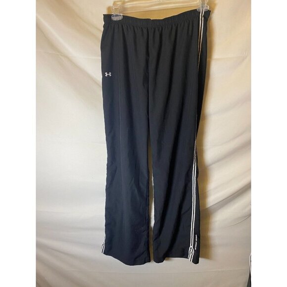 Under Armour Womens Size Large Sweatpants Track Pants L Black Allseason Joggers - Picture 1 of 3